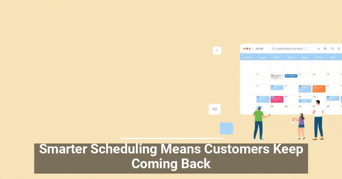 Smarter Scheduling Means Customers Keep Coming Back